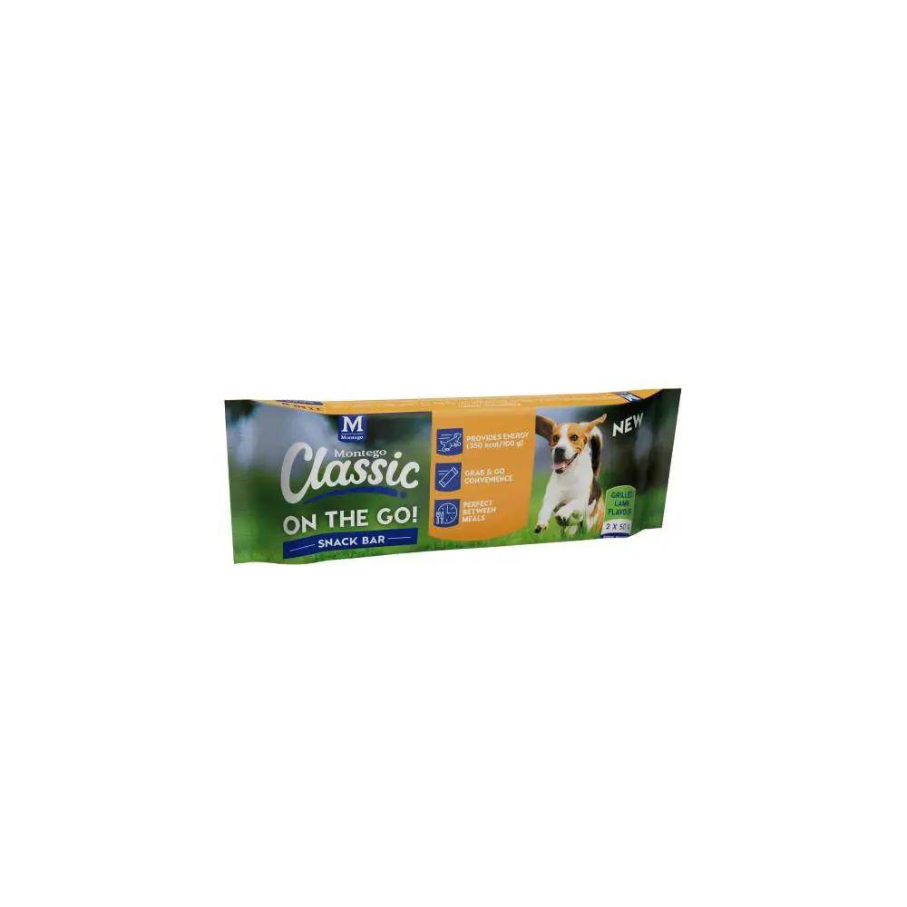 Montego Classic Snack Bar Adult Grilled Lamb Dog Treat 100g