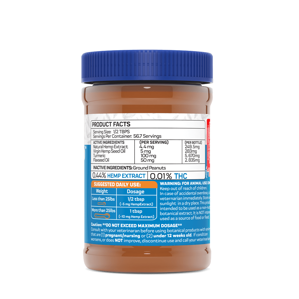 Nutty Hemp - CBD Peanut Butter for Dogs