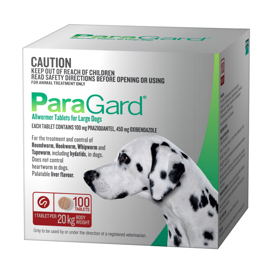 ParaGard Allwormer Tablets for Dogs