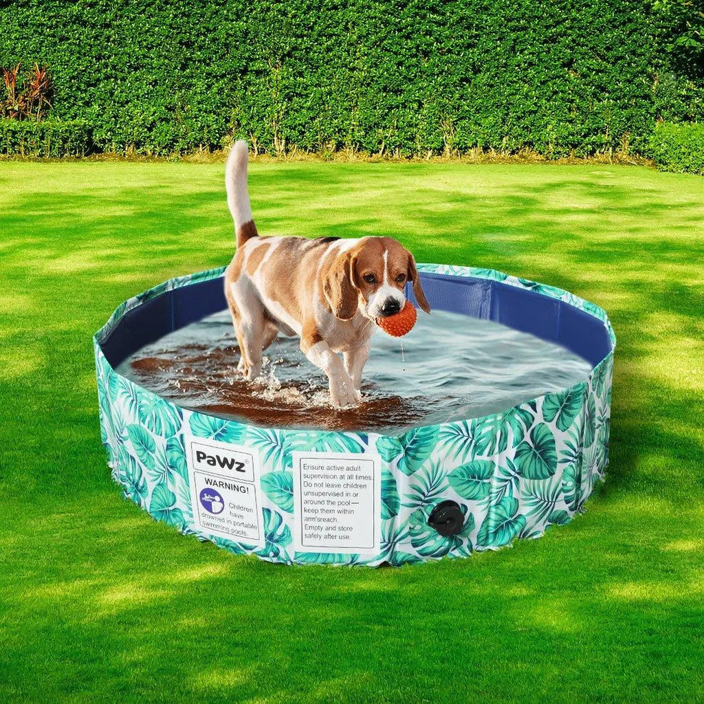 100cm Portable Dog Swimming Pool and Bath Tub