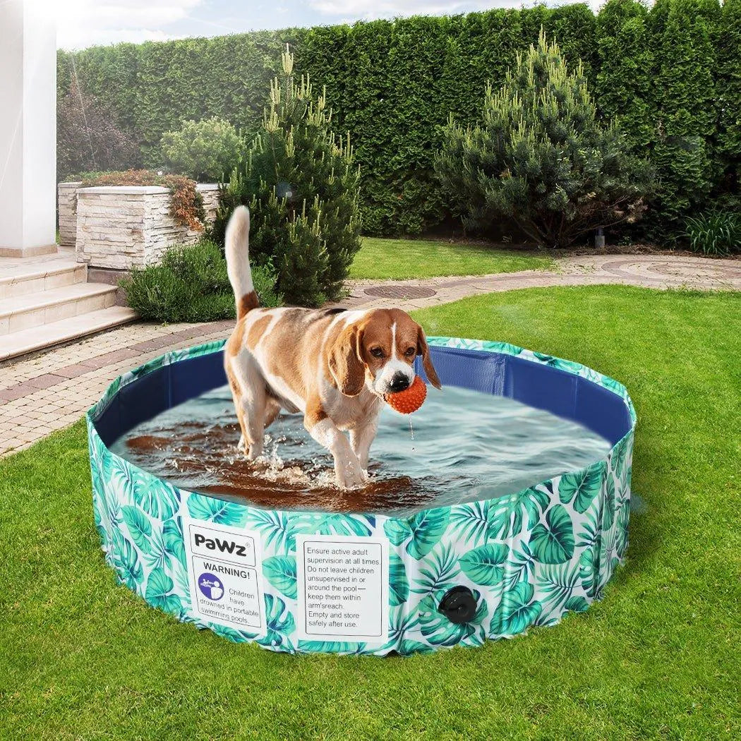 100cm Portable Dog Swimming Pool and Bath Tub