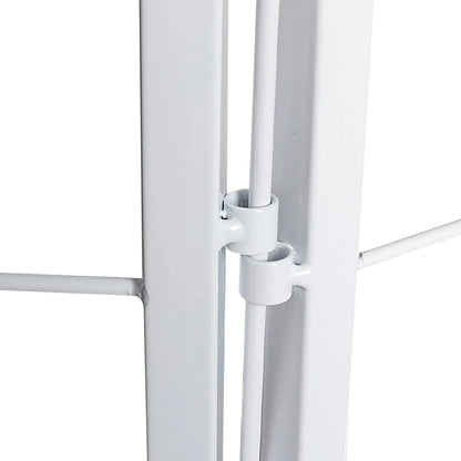 8 Panel Dog Playpen White