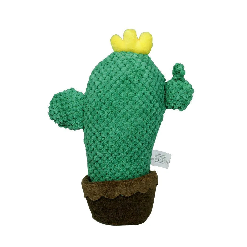 Big Green Cactus Dog Toy