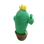Big Green Cactus Dog Toy