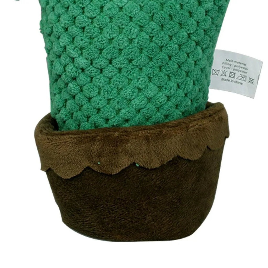 Big Green Cactus Dog Toy