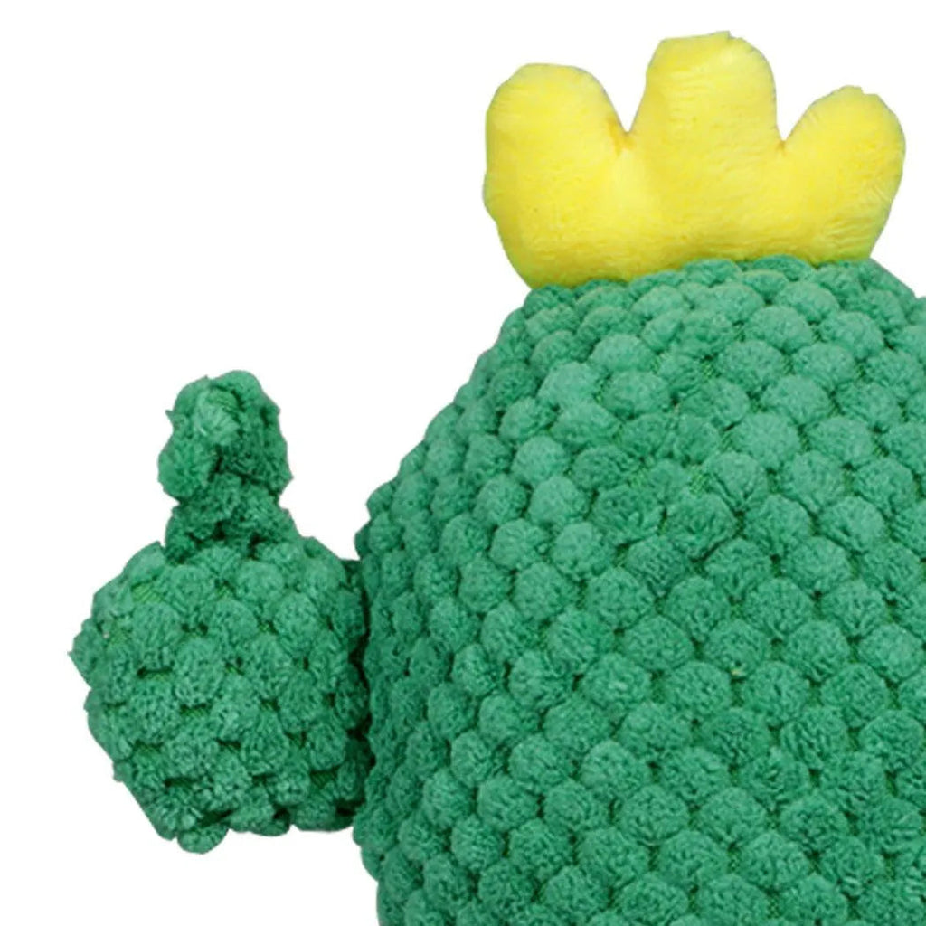Big Green Cactus Dog Toy