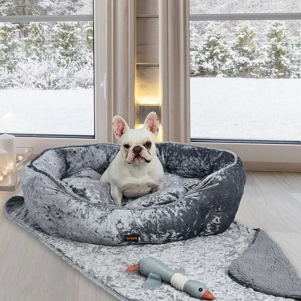 Snuggle Pet Calming Bed Set– Soft & Comfy Design
