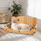 Cat Kitten Claw Scratching Board Post Scratcher Corrugated Cardboard