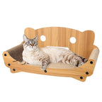 Cat Kitten Claw Scratching Board Post Scratcher Corrugated Cardboard