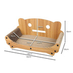 Cat Kitten Claw Scratching Board Post Scratcher Corrugated Cardboard
