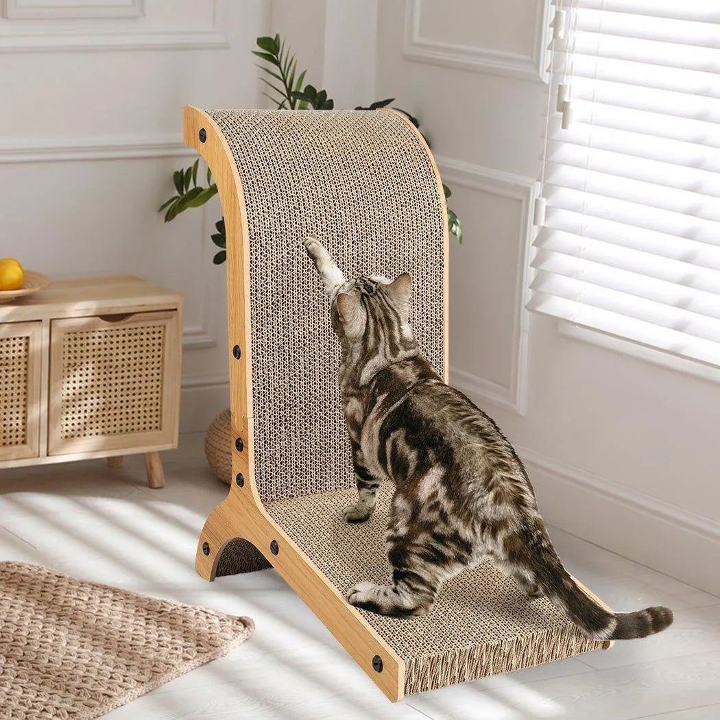 Cat Scratch Pad Cardboard Kitten Cat Scratcher Scratching Board Scratch Toy