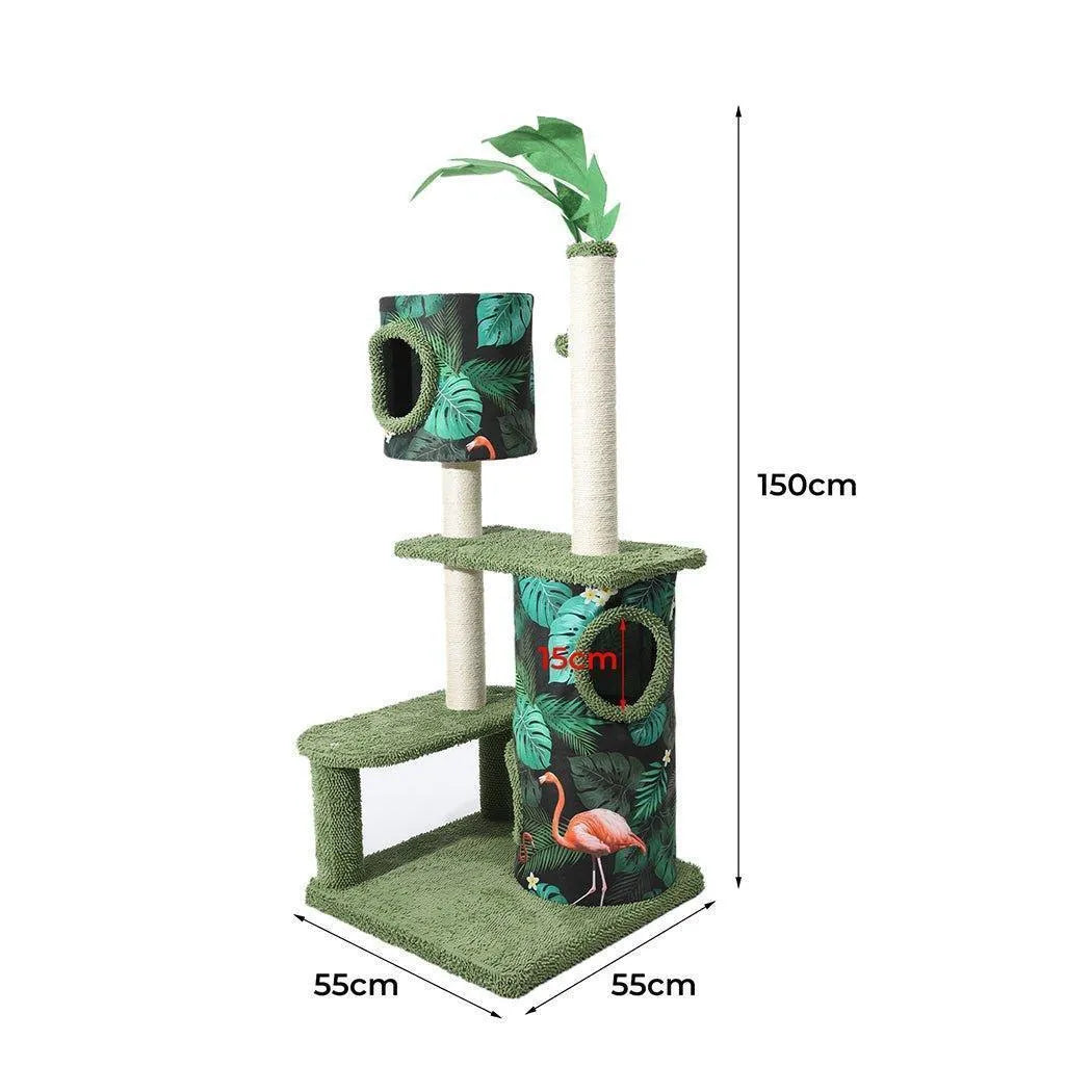 Cat Scratcher Post Cactus Multi Level Playground