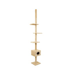 Cat Scratching Post Tree Beige