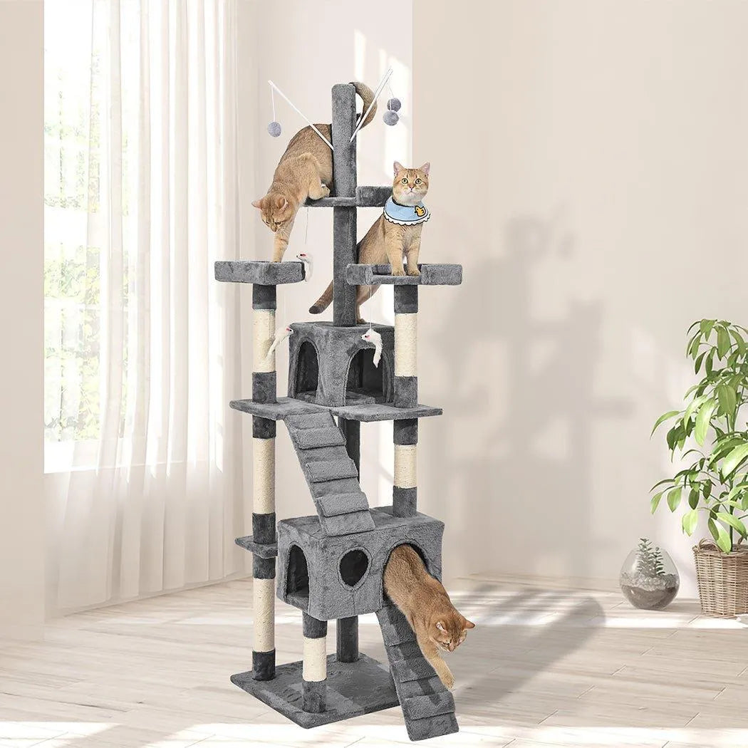 Cat Tree Scratcher Playground 210cm