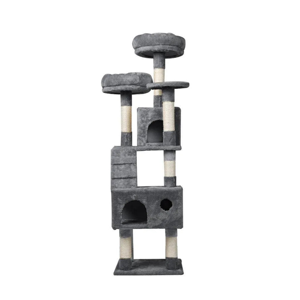 Cat Tree Scratcher Post Multi Level -Grey
