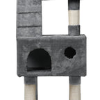 Cat Tree Scratcher Post Multi Level -Grey
