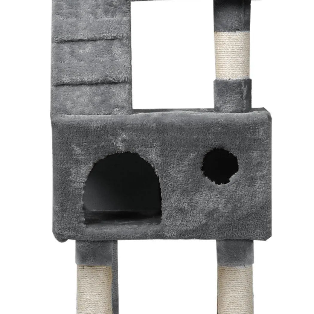 Cat Tree Scratcher Post Multi Level -Grey