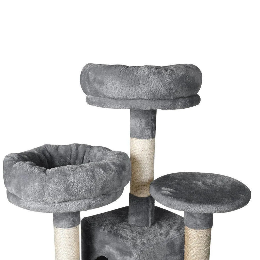 Cat Tree Scratcher Post Multi Level -Grey
