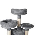 Cat Tree Scratcher Post Multi Level -Grey