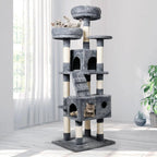 Cat Tree Scratcher Post Multi Level -Grey