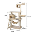 Cat Tree Scratching Post Multi Level