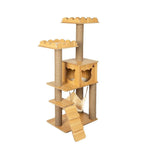 Cat Tree Scratching Post With Hammock