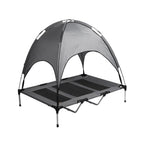 Dog Outdoor Trampoline With Raised Canopy