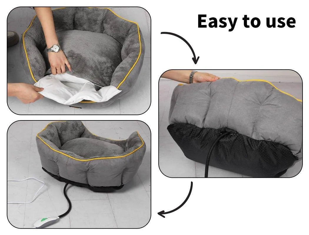 Electric Pet Heater Bed Thermal Protection