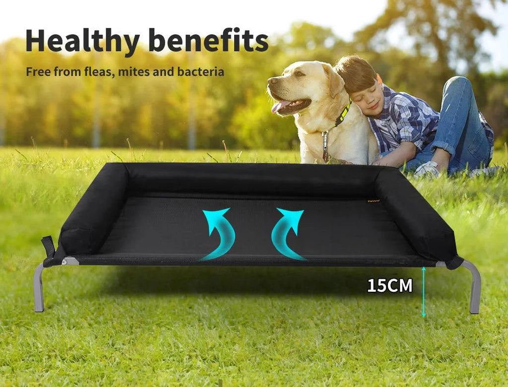 Dog Hammock Bed – Outdoor Pet Trampoline Style