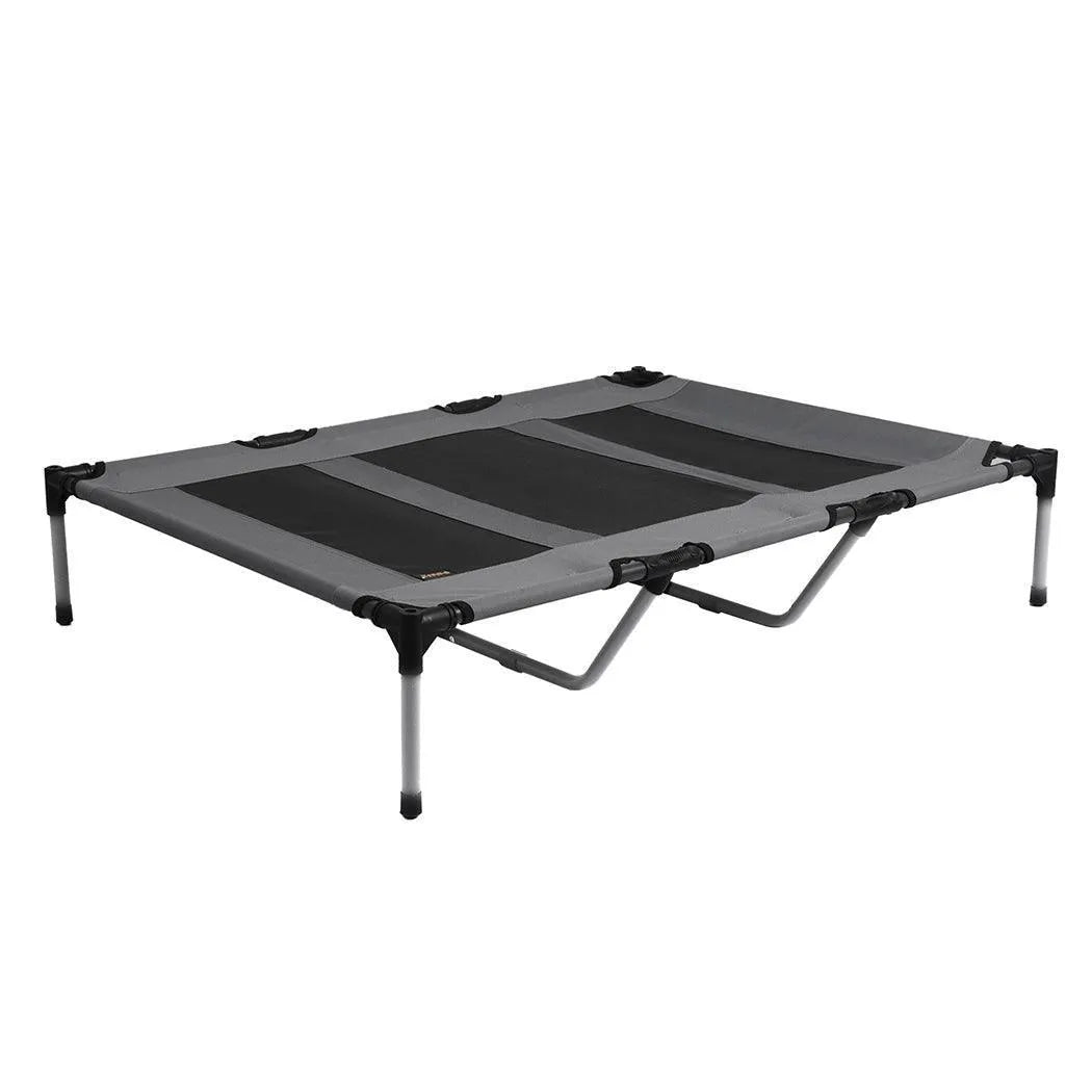 Dog Outdoor Trampoline With Raised Canopy