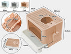Foldable Cat Litter Box