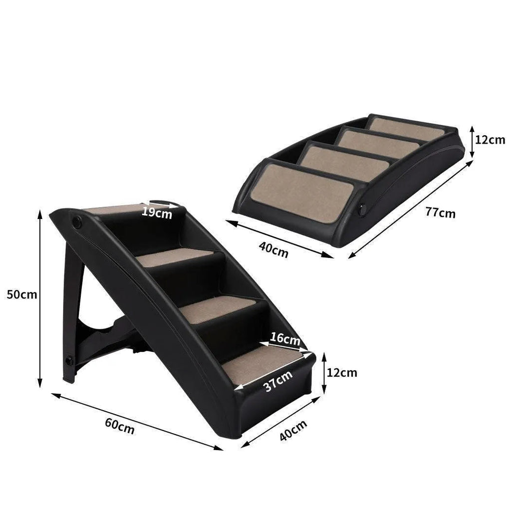 Indoor Dog Steps for Bed - Foldable