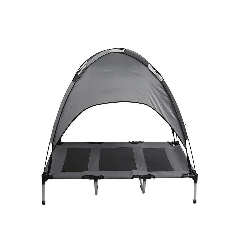 Dog Outdoor Trampoline With Raised Canopy