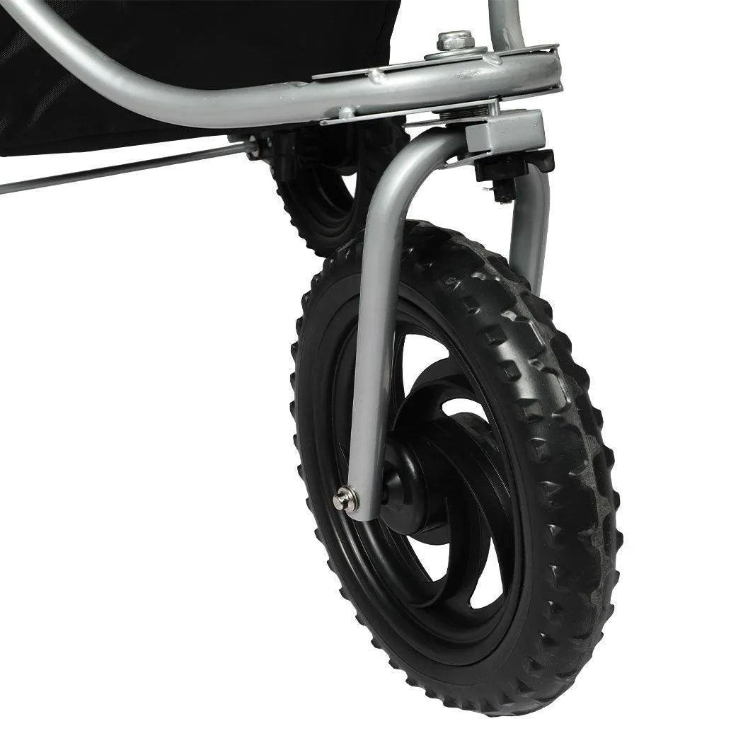 Pet Dog Stroller Pram - Black
