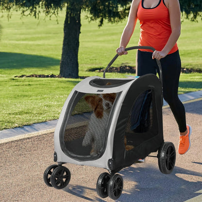 Pet Stroller 4 Wheel