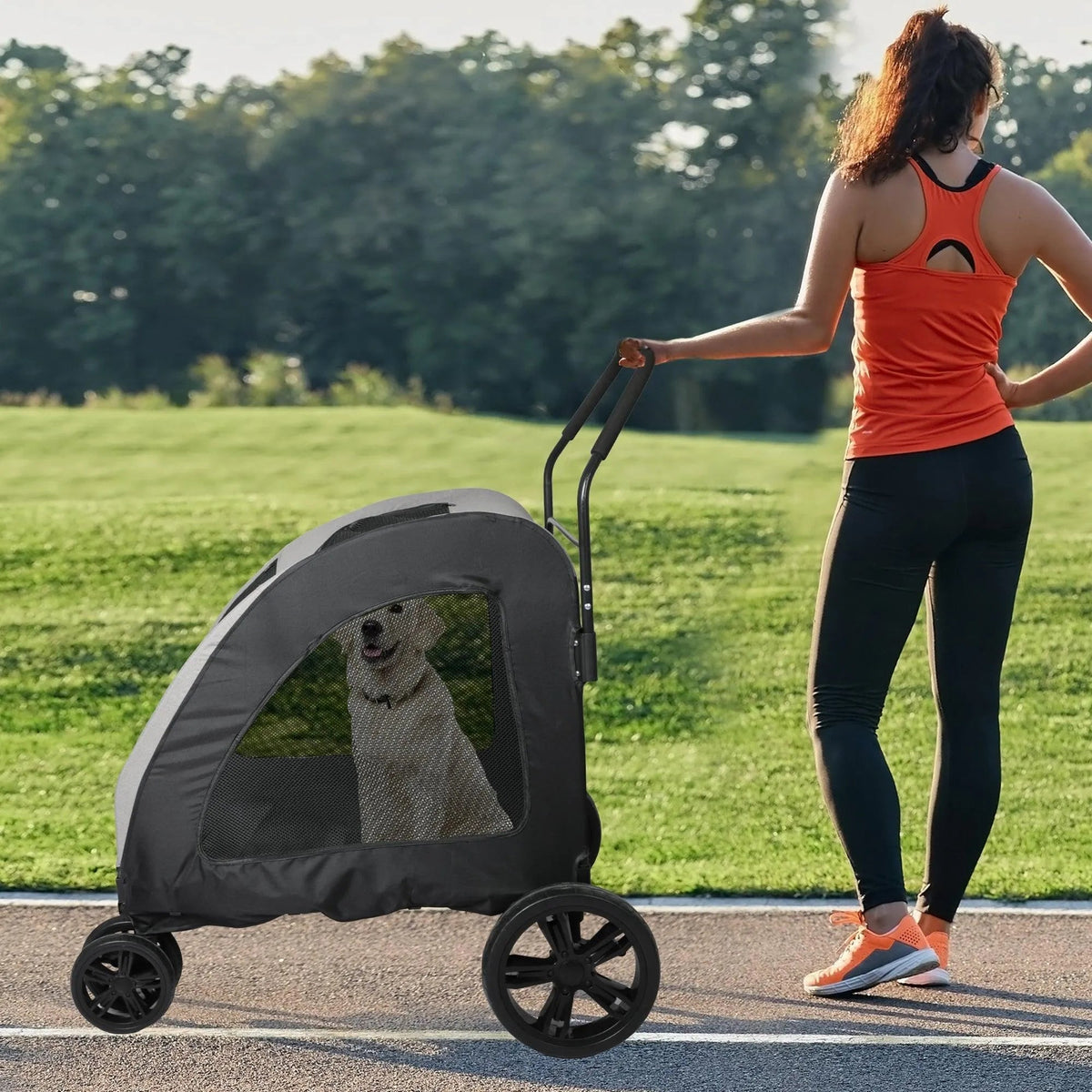 Pet Stroller 4 Wheel