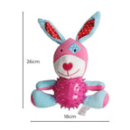 Pink Bunny Dog Toy