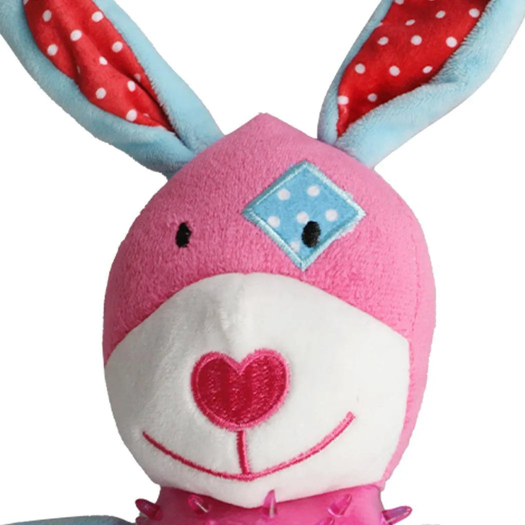Pink Bunny Dog Toy