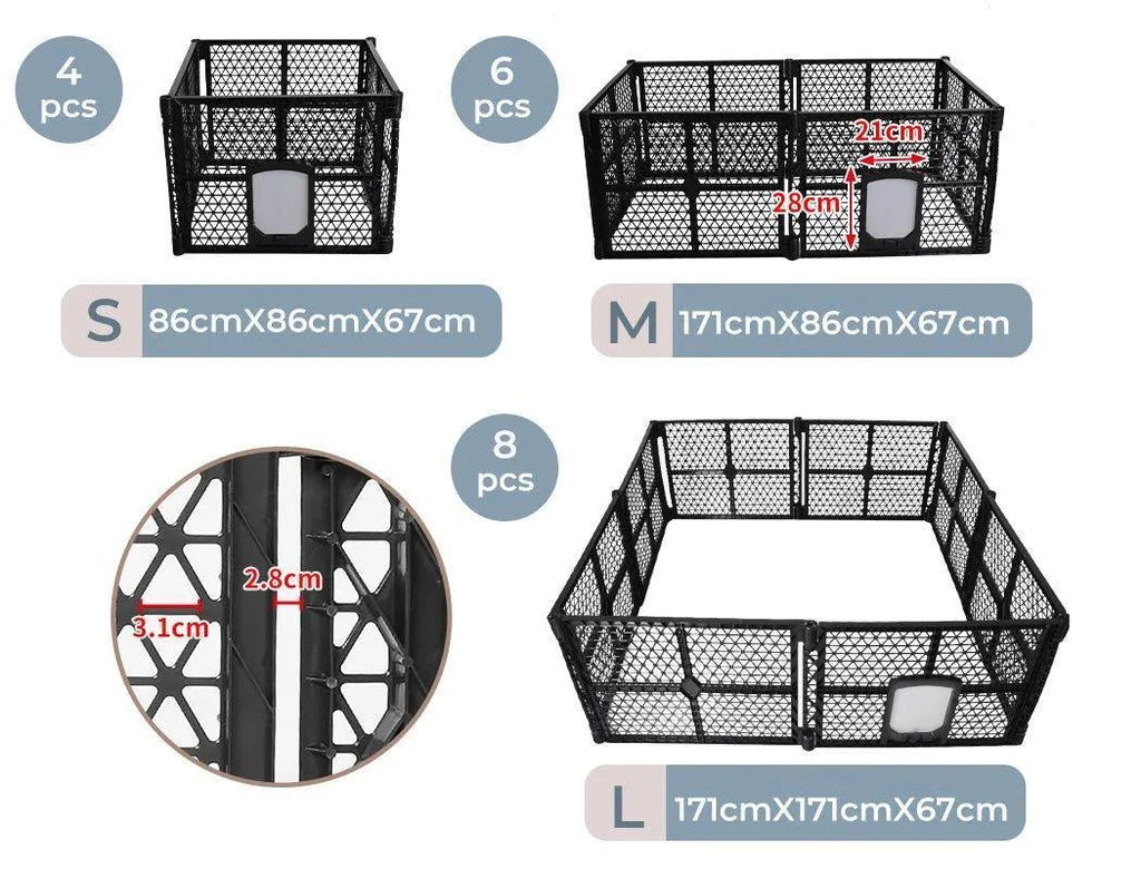 Puppy Pen Portable Playpen for Outdoor