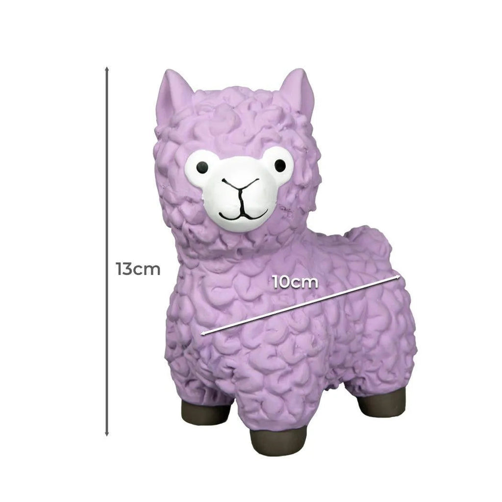 Purple Lama Dog Toy