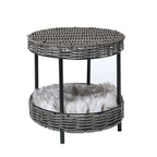 Wicker Rattan Cat & Dog Woven Pet Bed