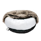 Calming Donut Cat Bed - Removable Cover