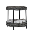 Wicker Rattan Cat & Dog Woven Pet Bed