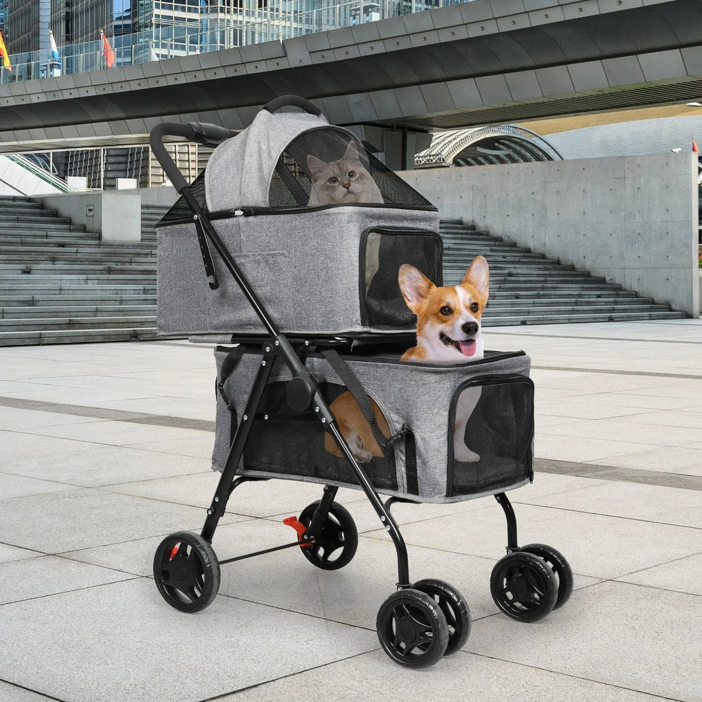 Pet Cruiser Two-tier Pet Stroller