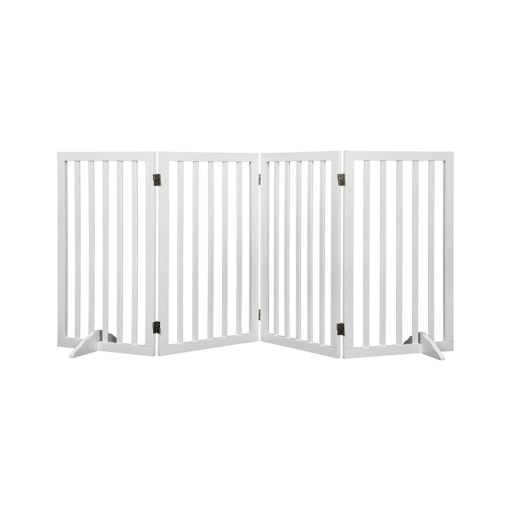 Wooden Pet Gate - White