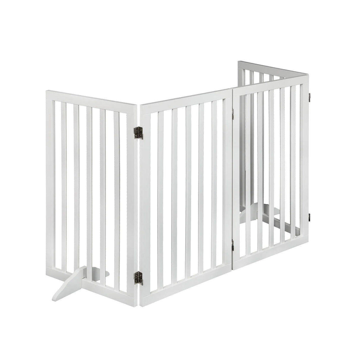 Wooden Pet Gate - White