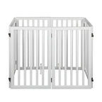 Wooden Pet Gate - White