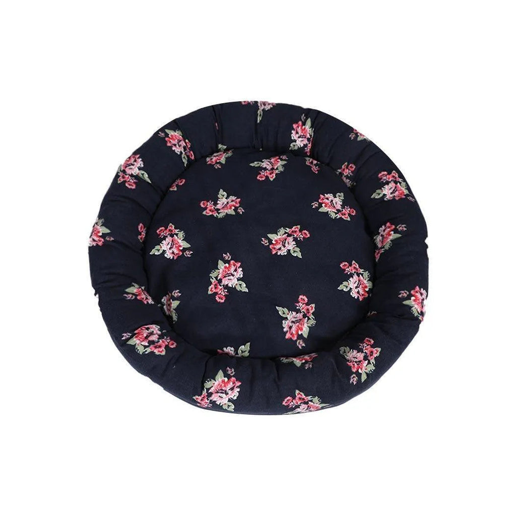 Unique Floral Pet Calming Bed