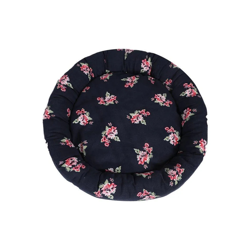 Unique Floral Pet Calming Bed
