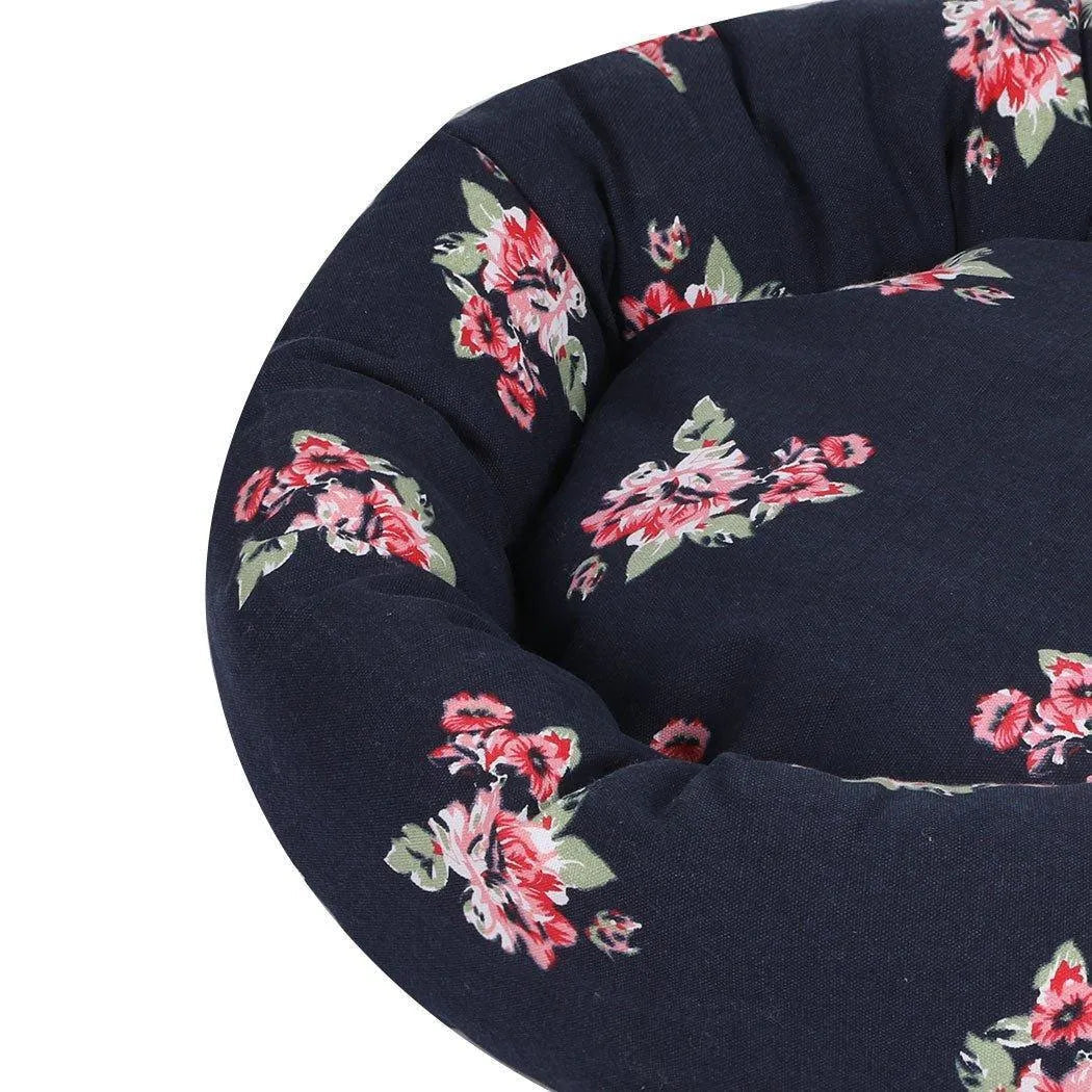 Unique Floral Pet Calming Bed